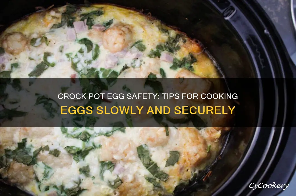 is it safe to cook eggs in a crock pot