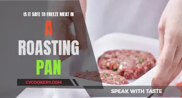 Freezing Meat in Roasting Pans: Safe?