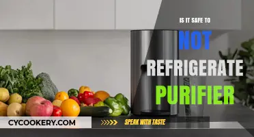 Is It Safe to Leave Your Water Purifier Unrefrigerated?