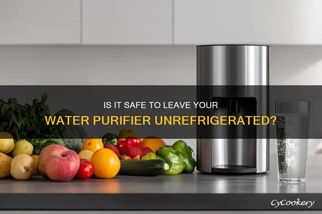 is it safe to not refrigerate purifier