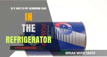 Refrigerating Aluminum Cans: Safe Practice or Potential Hazard?