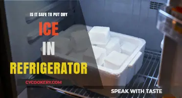 Chilling Facts: The Risks of Dry Ice in Your Refrigerator