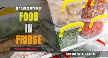 Fridge Food Safety: Pan Storage