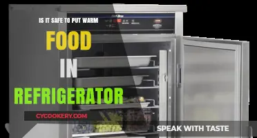 Warm Food in the Fridge: Safe Practice or Risky Move?