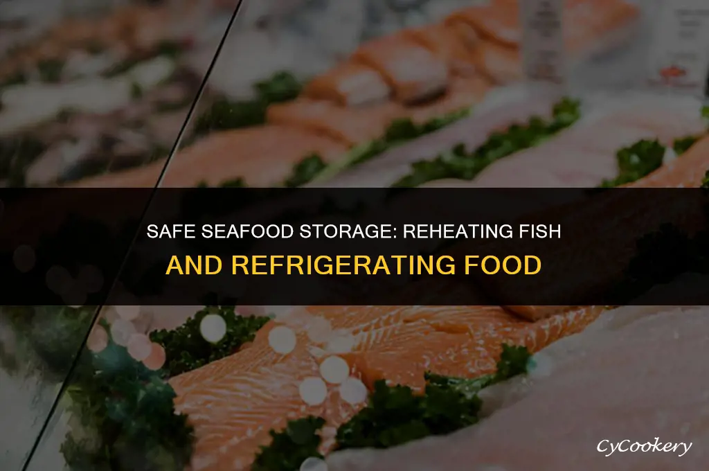 is it safe to reheat fish and refrigerate food