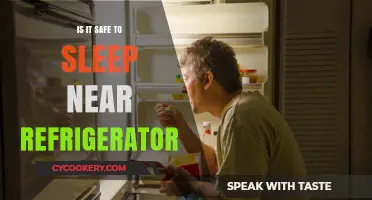 Sleeping Near a Refrigerator: Health Risks and Safety Tips