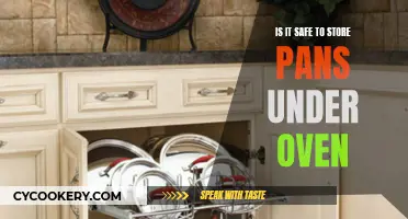 Storing Pans Under the Oven: Safe?