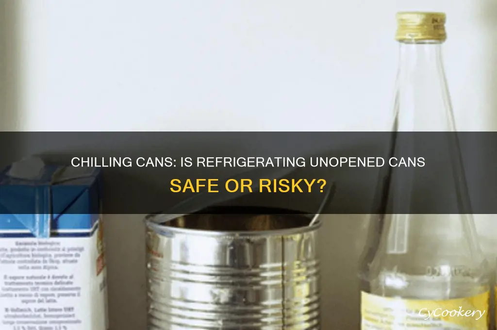 Chilling Cans: Is Refrigerating Unopened Cans Safe Or Risky? | CyCookery