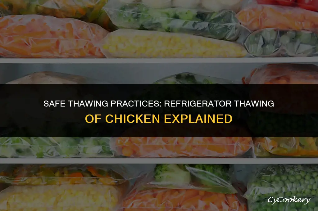 is it safe to thaw chicken in the refrigerator