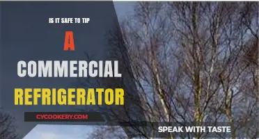 Exploring Safety: Tipping a Commercial Refrigerator - Risks and Precautions