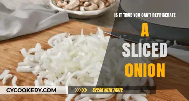 Can Sliced Onions Be Refrigerated? Debunking the Myth