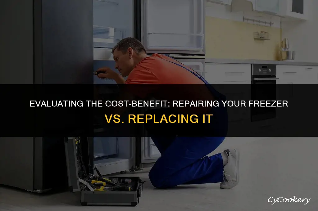 is it worth it to repair freezer on refrigerator