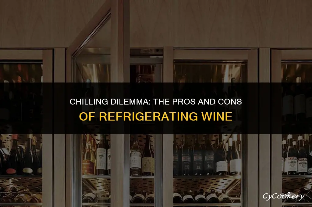 is itbad to take refrigeratored wine out of fridge