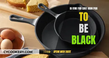 The Blacker the Better: Why Your Cast Iron Pan Should Be Black