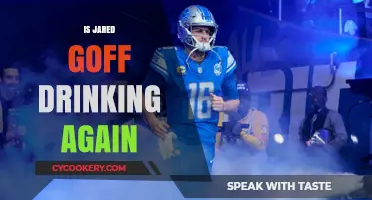 Is Jared Goff Drinking Again? Examining the Rumors and Facts