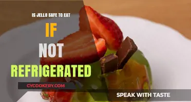 Jello's Shelf Life: Safe to Eat Without Refrigeration?