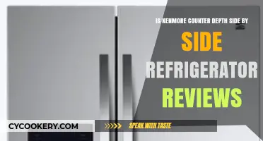 Kenmore Counter Depth Side-by-Side Refrigerator: A Comprehensive Review