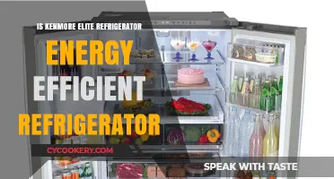 Kenmore Elite Refrigerator: Unveiling Its Energy Efficiency Features