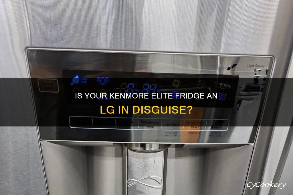 is kenmore elite refrigerator made by lg