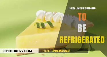 Chill or Not: The Great Key Lime Pie Refrigeration Debate