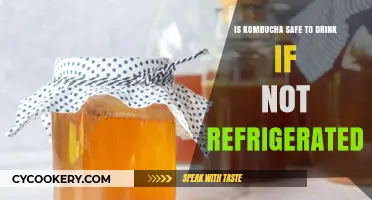 Unrefrigerated Kombucha: A Risky Refreshment or Safe to Sip?