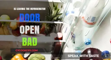 Is Leaving the Fridge Door Open Harmful? Energy, Food, and Safety Concerns