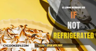 Is Lemon Meringue Safe Unrefrigerated? Storage Tips and Risks