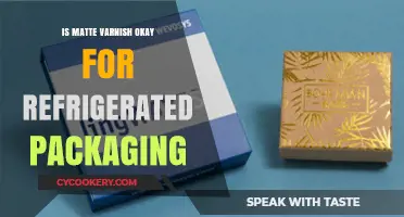 Matte Varnish for Refrigerated Packaging: Safety and Durability Explained