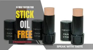 Max Factor Pan Stick: Oil-Free or Not?