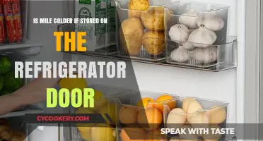 Chill Myth Busted: Refrigerator Door Storage and Mile's Temperature