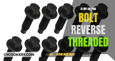 Oil Pan Bolt Mystery: Reverse Threading or Not?