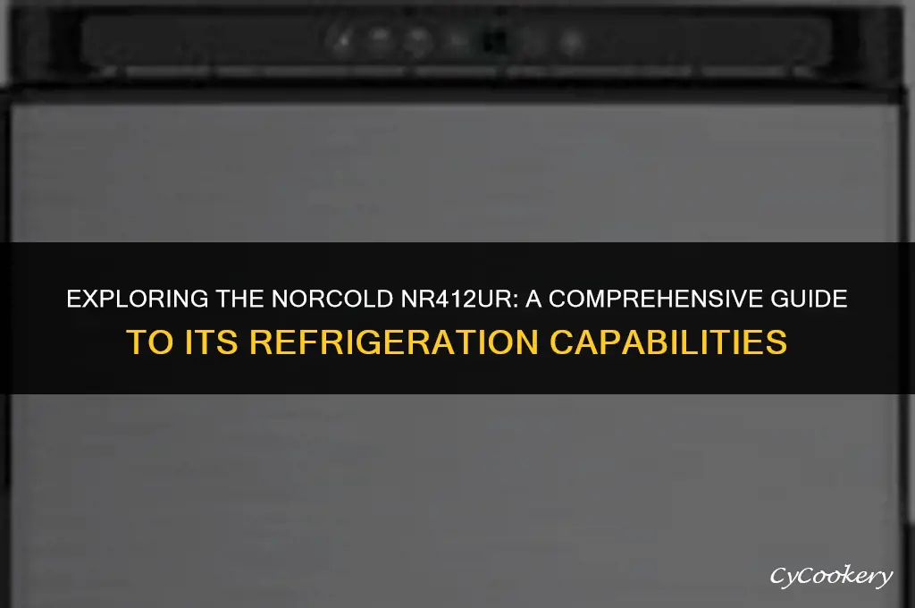 is norcold model nr412ur a 3 way refrigerator