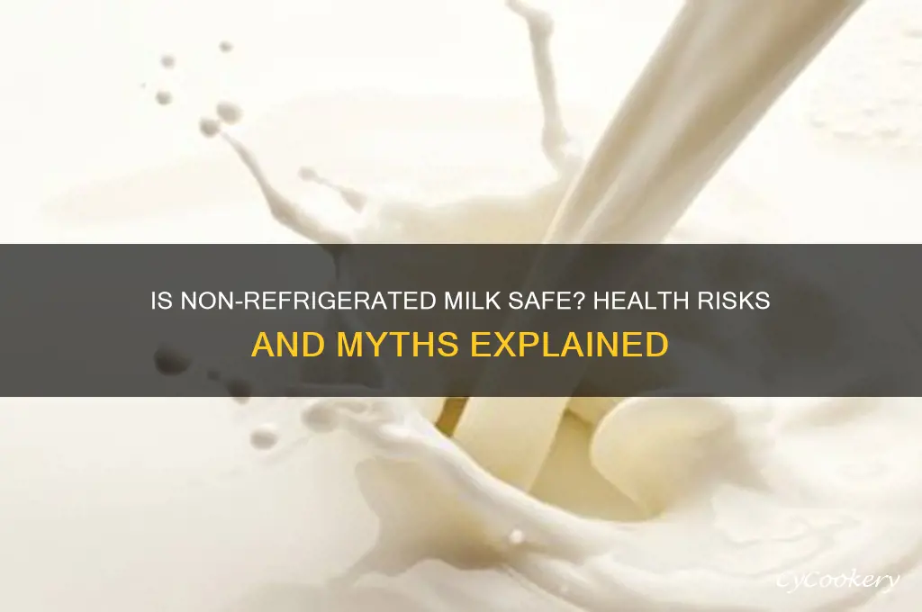 is not refrigerator milk bad for you