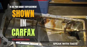 Oil Pan Gasket Replacement: Does CarFax Record It?