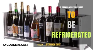 Should Opened Wine Be Refrigerated? A Guide to Preservation