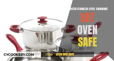 Oster Stainless Steel Cookware: Exploring Oven Safety and Versatility