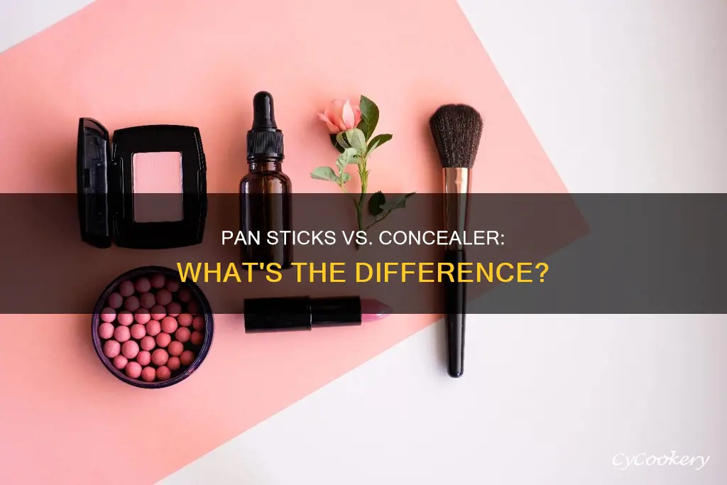 is pan stick and concealer same