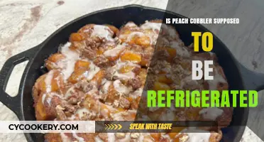 Should Peach Cobbler Be Refrigerated? Storage Tips for Perfect Dessert