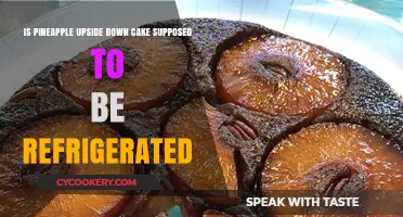 The Great Debate: Should Pineapple Upside-Down Cake Be Refrigerated?