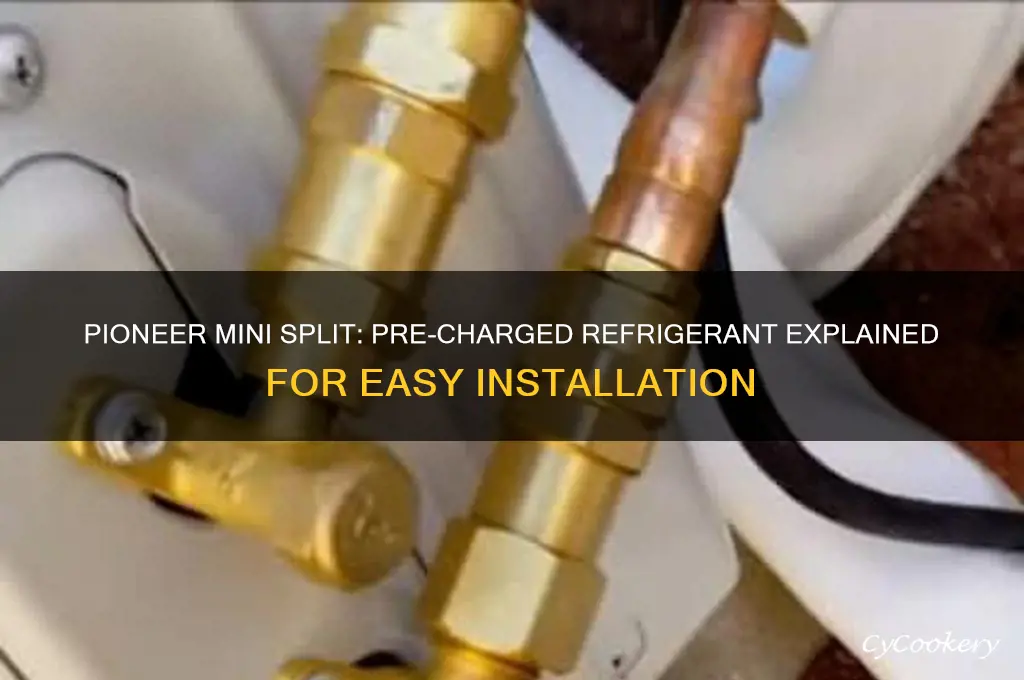 is pioneer mini split charged w refrigerant