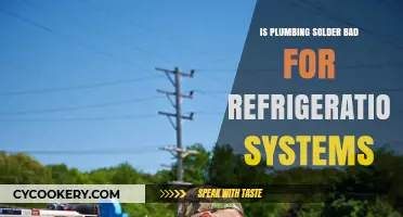 Is Plumbing Solder Safe for Refrigeration Systems? Pros, Cons, and Risks
