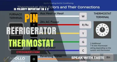 Understanding Polarity: A Crucial Aspect of 2-Pin Refrigerator Thermostats