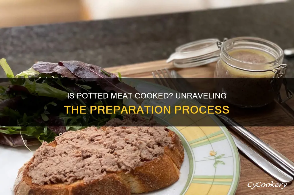 is potted meat cooked