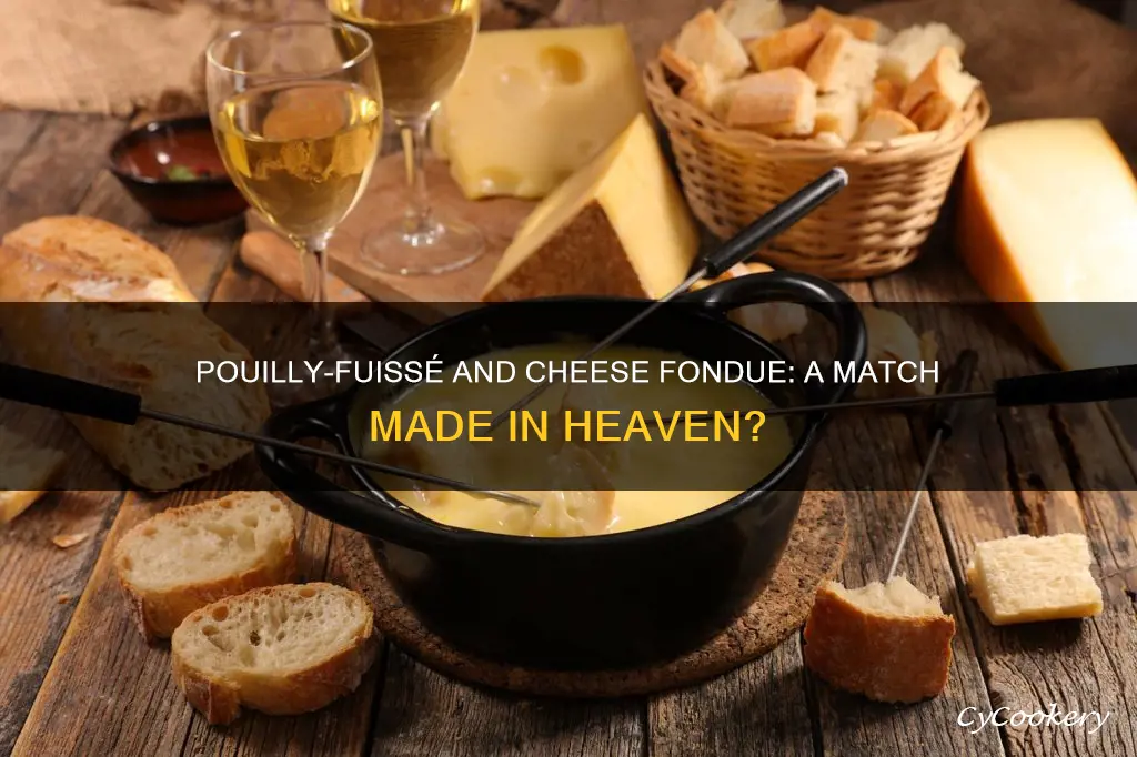 is pouilly fuisse good with cheese fondue