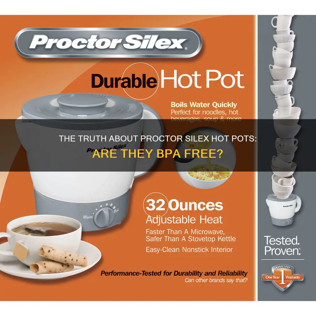 is proctor silex hot pot bpa free