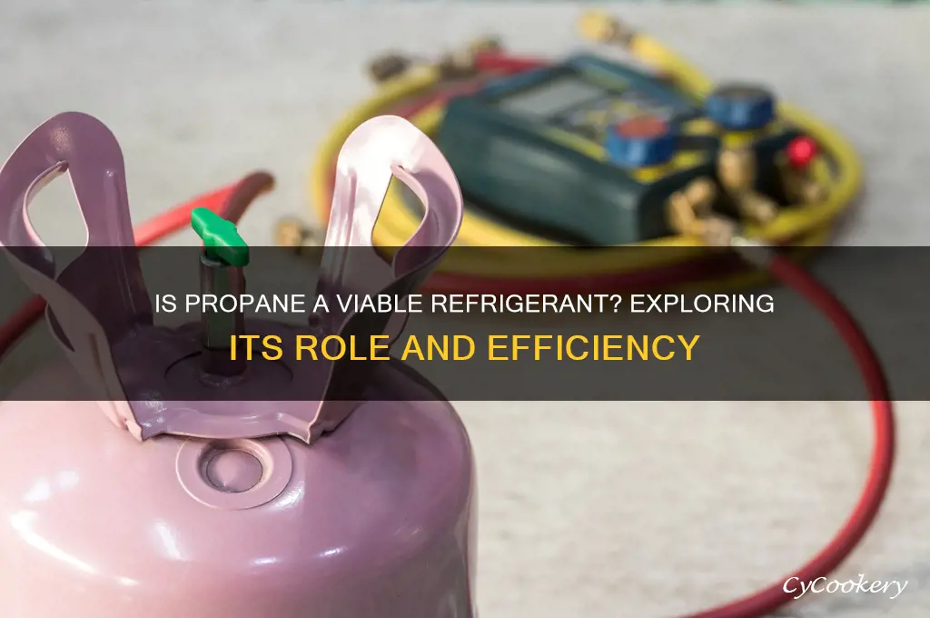 is propane considered to be a refrigerant