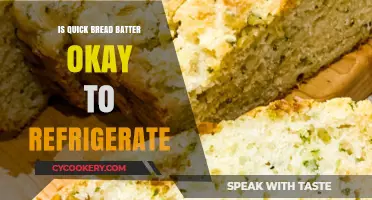 Can You Refrigerate Quick Bread Batter? Tips and Best Practices