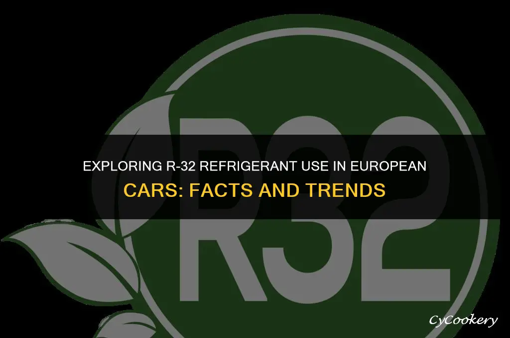 is r-32 refrigerant used in european cars