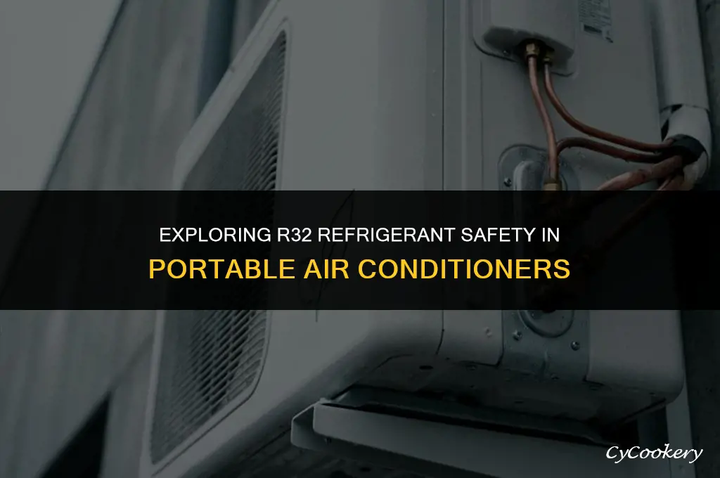 is r32 refrigerant safe in a portable ac