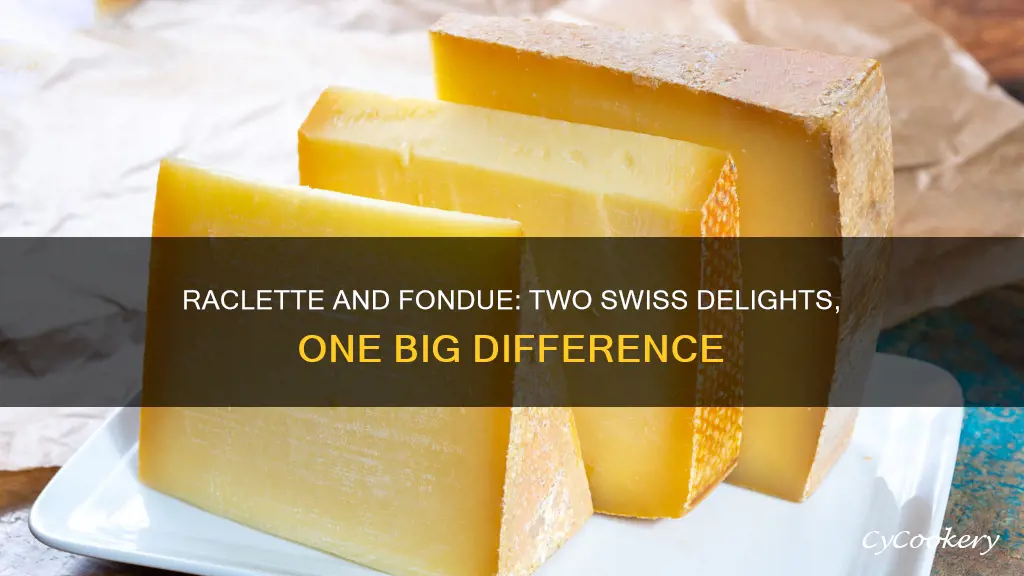 is raclette and fondue the same